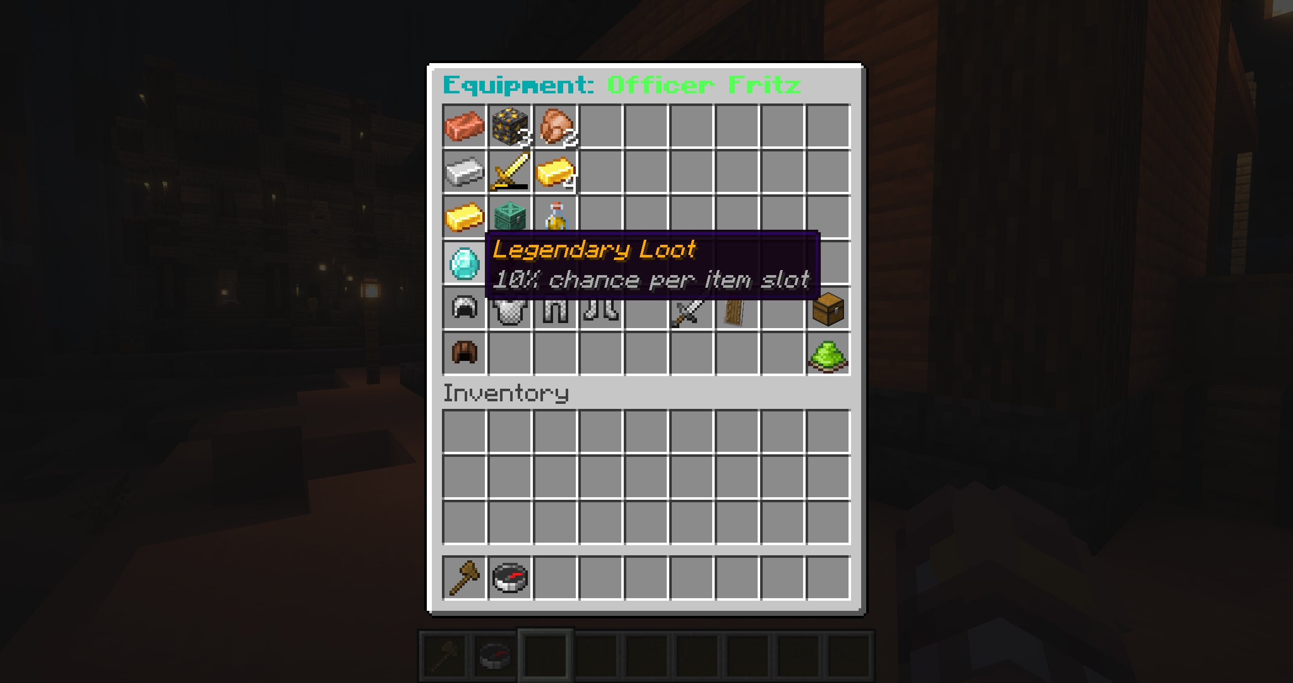 Blockfolk equipment and loot editor