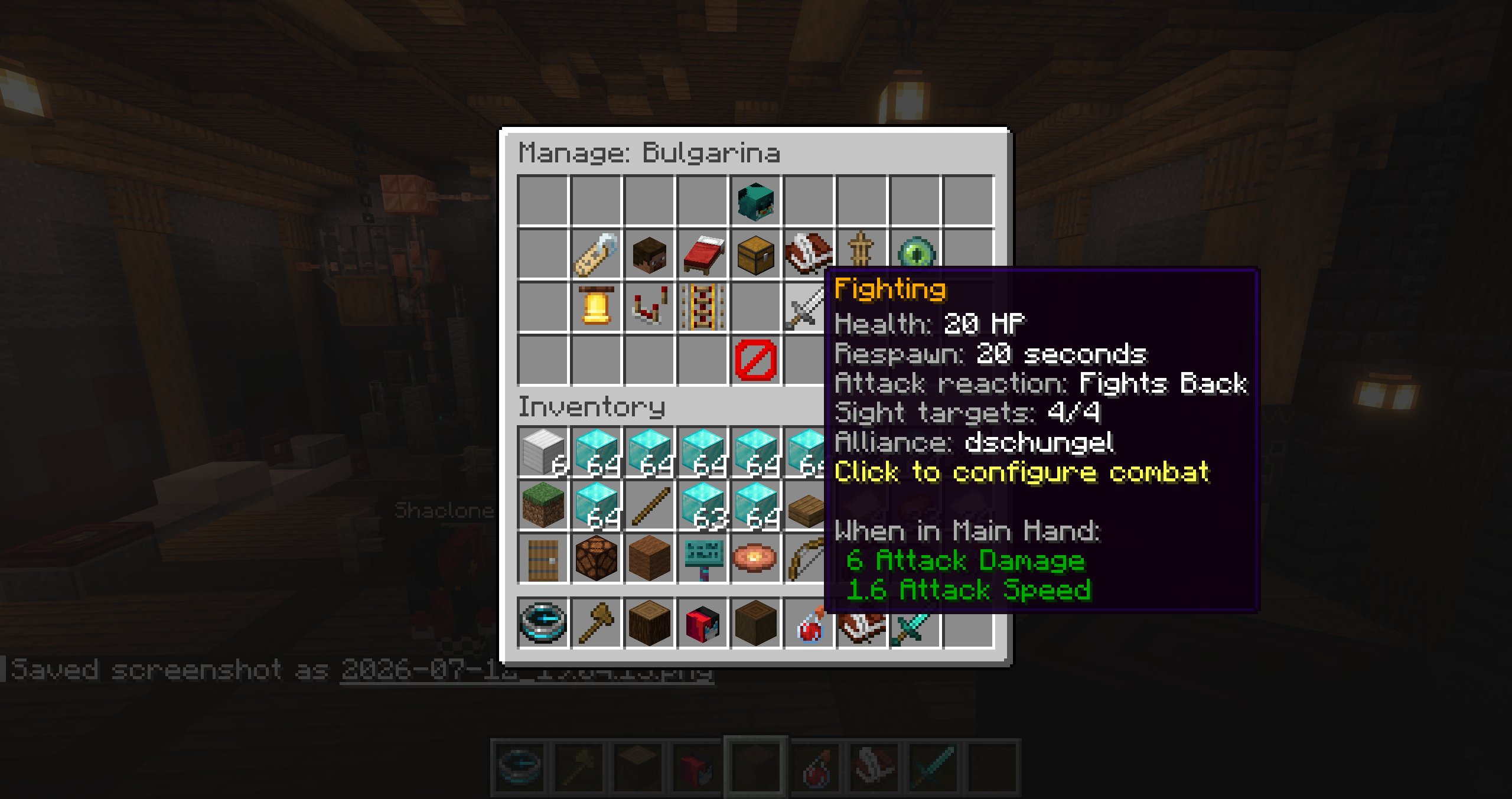 Blockfolk NPC preset editor