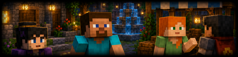 Blockfolk NPC banner